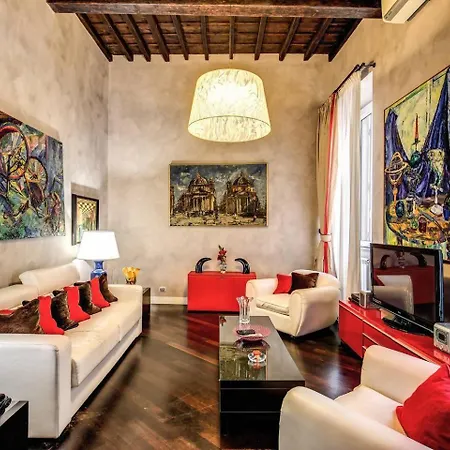 Spacious Flat By Piazza Navona Апартаменты Рим
